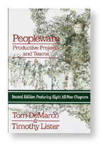 Book cover of “Peopleware”