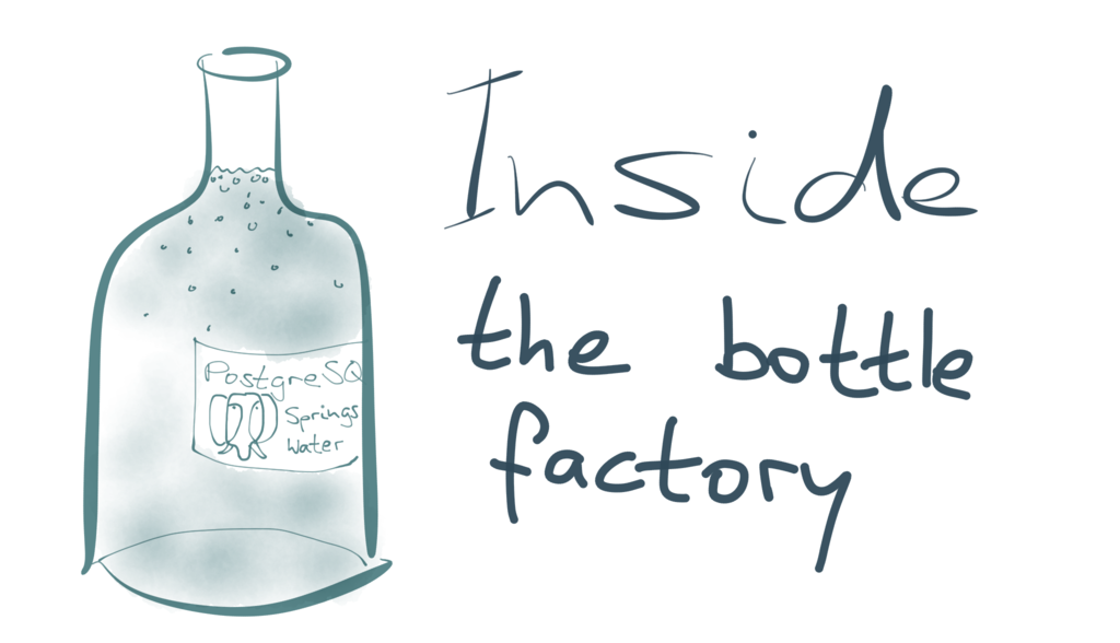 Inside the bottle factory